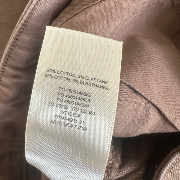 Aritzia Wilfred Free Archer Brown High Rise Straight Leg Jeans - Picture 12 of 12